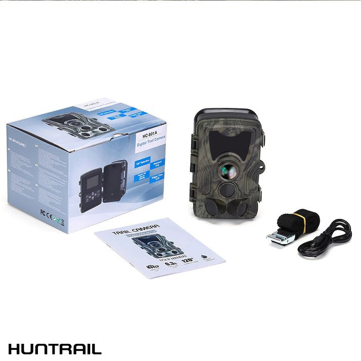 Caméra de chasse Huntrail Green HD 24MP et carte SIM 32G