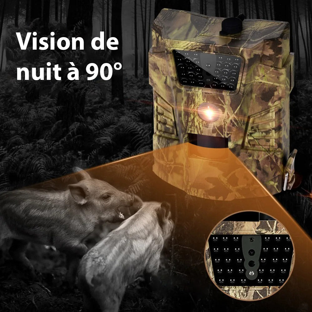 Caméra de chasse Huntrail HD 12MP - Pack de 4 caméras