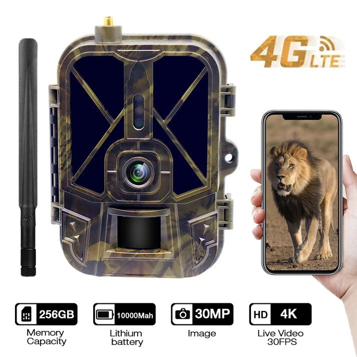 Caméra de chasse Huntrail Pro 4K 4G 30MP