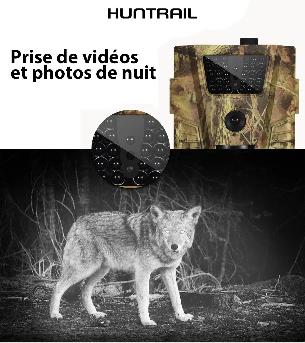 Caméra de chasse Huntrail Savane HD 14MP