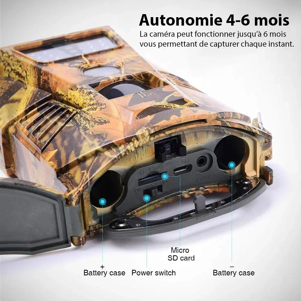 Caméra de chasse Huntrail Savane HD 14MP