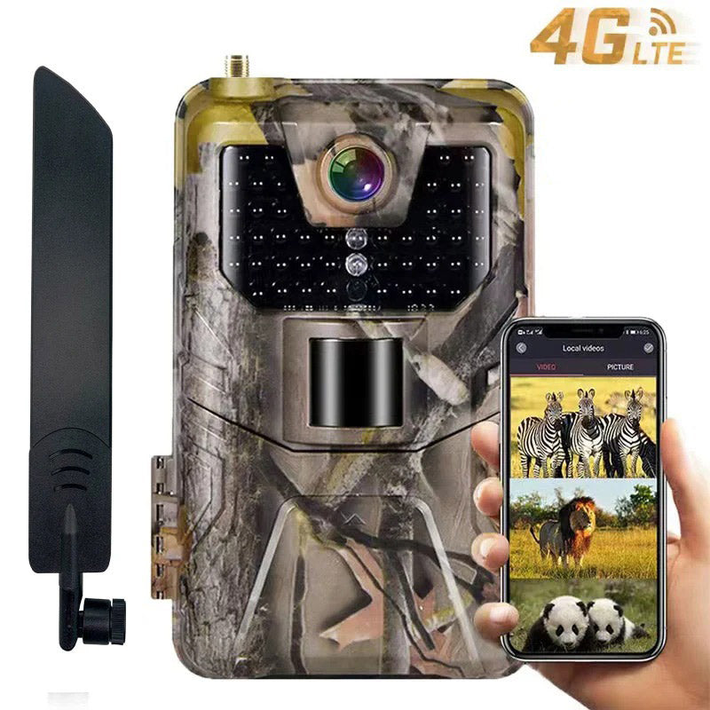 Caméra de chasse Huntrail Savane PRO 4K et 4G