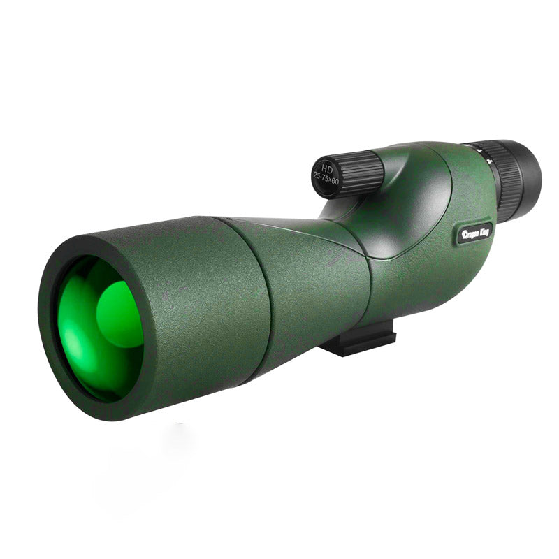 Télescope monoculaire vert avec trépied 25-75x60